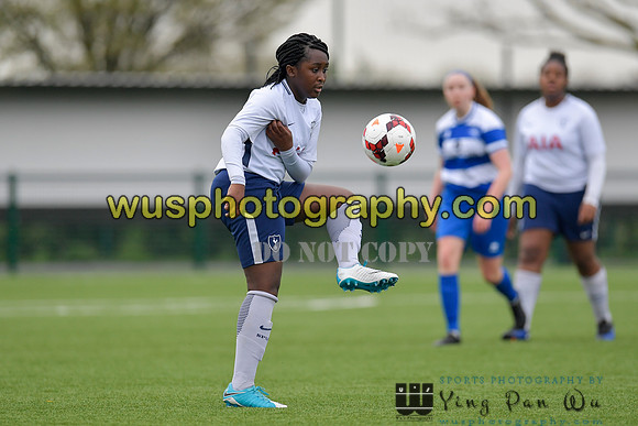 20180415-163645 Queens Park Rangers Girls U16 v Tottenham Hotspur Girls U15