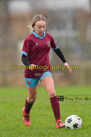 20220108-101728 Tottenham Hotspur Women FC JTP U15 v West Ham United Performance Girls U16