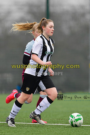 20220115-133347B West Ham United Academy Girls U14 v Notts County FC Girls U14