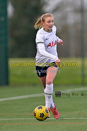 20230201-153425F Tottenham Hotspur Women FC WSL Academy U21 v Ipswich Town Women FC U21