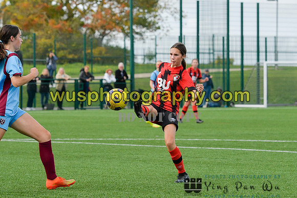 20221022-141757 West Ham United Performance Girls U16 v AFC Bournemouth Girls U16