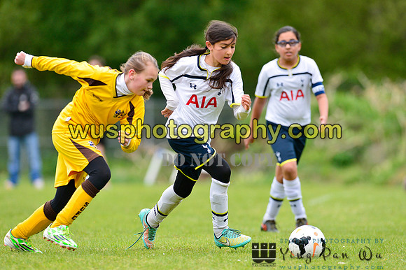 20150426-112259 Tottenham Hotspurs Girls U11 v Sutton United Girls U11