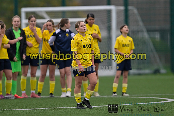 20241109-115332 West Ham United Performance Claret Girls U14 v Oxford United Girls U14