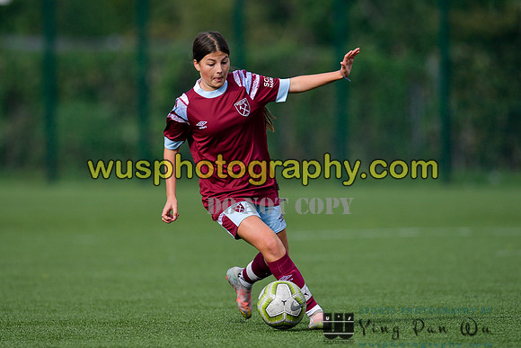 20220924-103355 West Ham United Academy Girls U15 v Tottenham Hotspur Women FC Academy U15