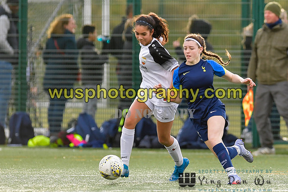 20220129-140902 London Bees Academy U16 v Tottenham Hotspur Women FC JTP U16