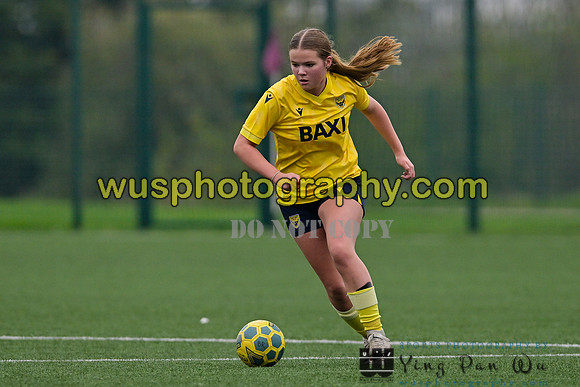 20241109-101537A West Ham United Performance Claret Girls U14 v Oxford United Girls U14