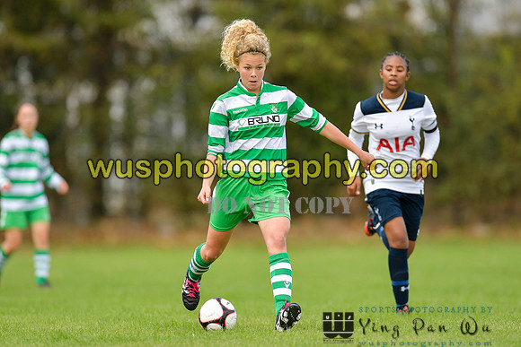20161002-113404-3 Tottenham Hotspur Girls U14 v Writtle Minors FC Girls U14