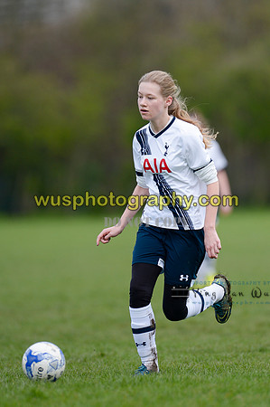 20160409-110423-2 Tottenham Hotspur Girls U14 v Hemel Hempstead Town Girls U14