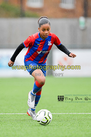 20220313-121530C Crystal Palace FC Girls U12 v Kew Park Rangers Girls U12 Reds