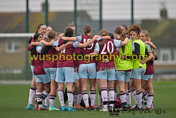 20241130-120533 West Ham United Warriors Girls U16 v AFC Bournemouth Girls Academy U16