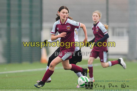 20220115-135353 West Ham United Academy Girls U14 v Notts County FC Girls U14
