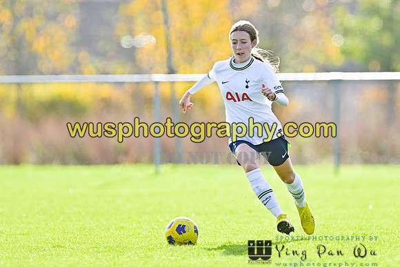 20221119-103346A Tottenham Hotspur Women FC Academy U15 v West Ham United Academy Girls U15