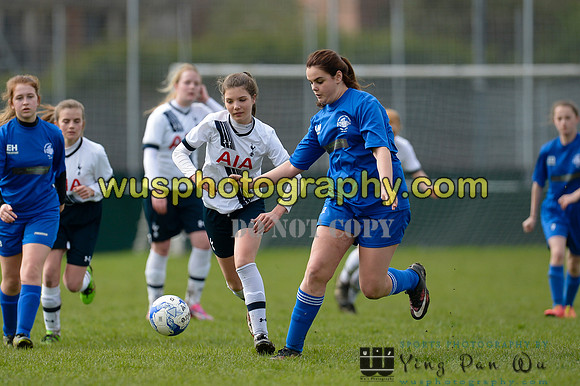 20160409-112059-2 Tottenham Hotspur Girls U14 v Hemel Hempstead Town Girls U14