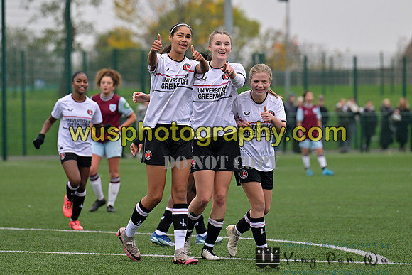 20241109-123551A West Ham United Warriors Girls U16 v Charlton Athletic Academy Girls U16
