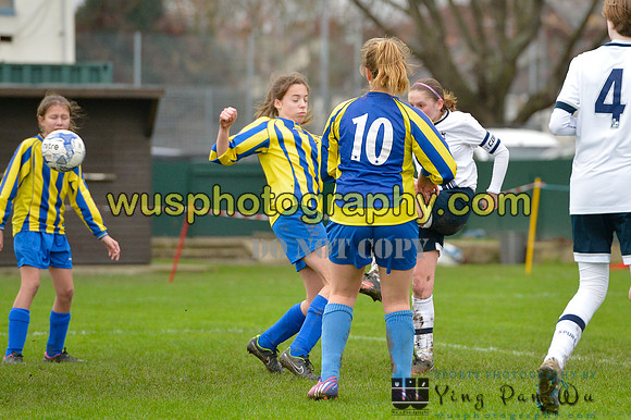 20160206-122952 Tottenham Hotspur Girls U14 v Harvesters FC Girls U14