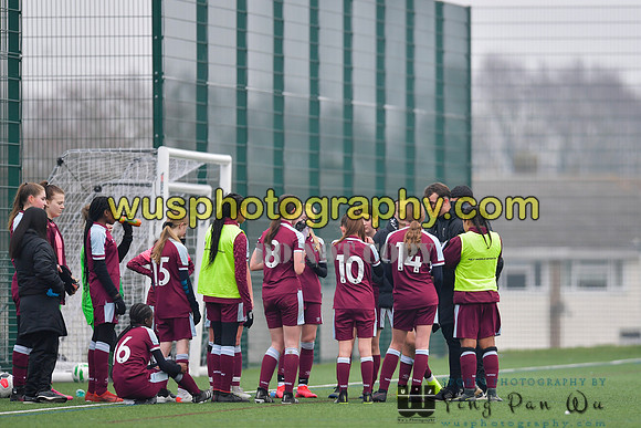 20220115-132323 West Ham United Academy Girls U14 v Notts County FC Girls U14