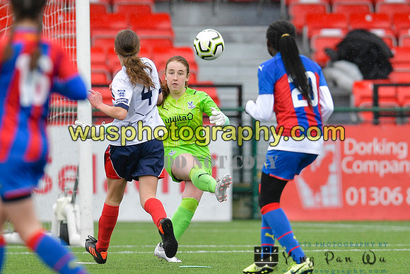 20220313-114022 Crystal Palace FC Girls U12 v Kew Park Rangers Girls U12 Reds