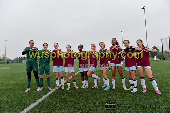 20241109-135303 West Ham United Warriors Girls U16 v Charlton Athletic Academy Girls U16