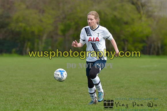20160409-110214-2 Tottenham Hotspur Girls U14 v Hemel Hempstead Town Girls U14
