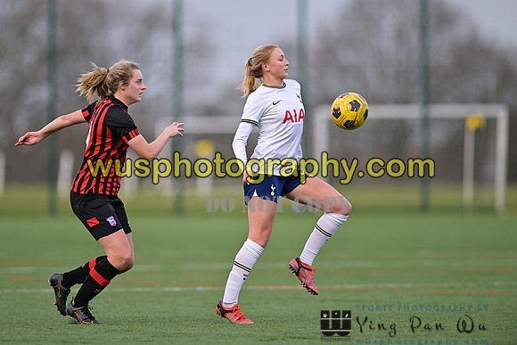 20230201-153551A Tottenham Hotspur Women FC WSL Academy U21 v Ipswich Town Women FC U21