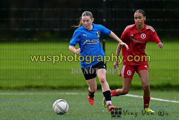20241019-111726 Welling United Academy Girls U15 v Cray Valley PM FC Girls U15