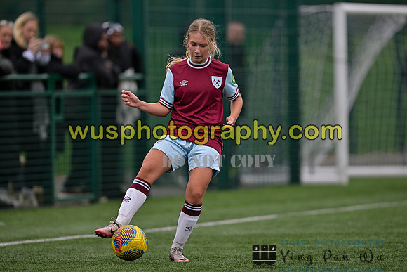 20241109-123144 West Ham United Warriors Girls U16 v Charlton Athletic Academy Girls U16