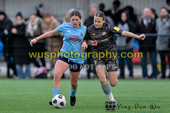 20250316-172232 Cray Wanderers Youth FC Girls U15 v Hashtag United Girls U15
