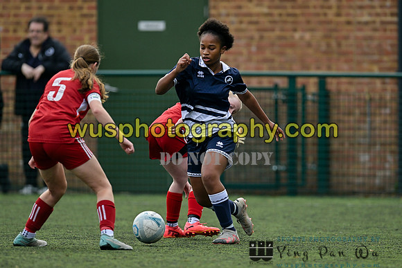 20241026-114108 Millwall Lionesses U16 v Welling United Academy Girls U16