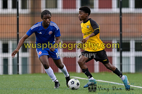 20241019-121411A Welling United Academy Boys U16 Wings v Cray Wanderers Youth FC U16