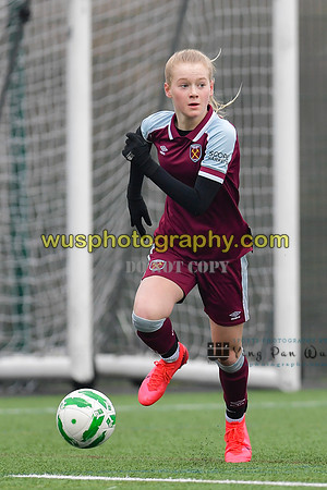 20220115-133552C West Ham United Academy Girls U14 v Notts County FC Girls U14