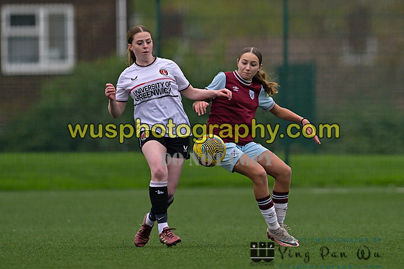 20241109-123639 West Ham United Warriors Girls U16 v Charlton Athletic Academy Girls U16