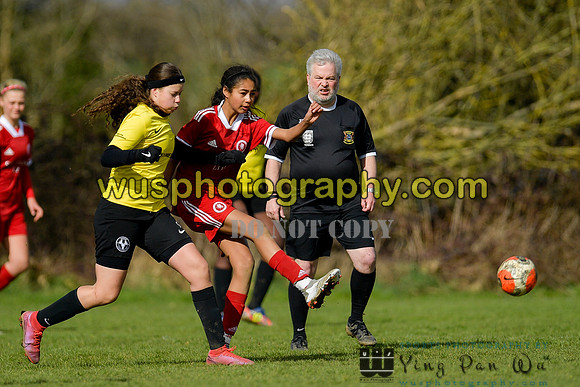 20220312-131741 Watford Ladies FC U14 Warriors v Welling United Girls U14