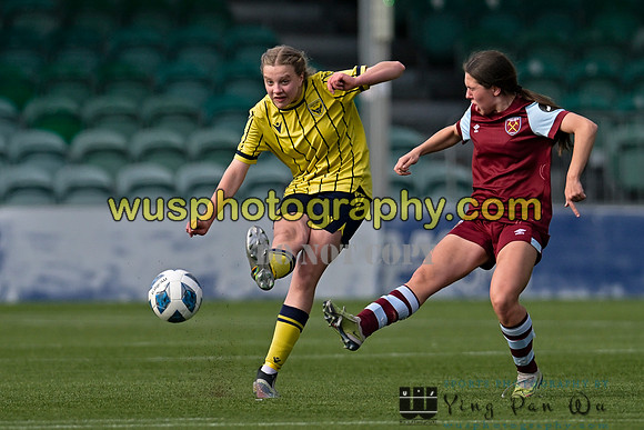 20240420-164041 West Ham United Academy Girls U16 v Oxford United Women U16