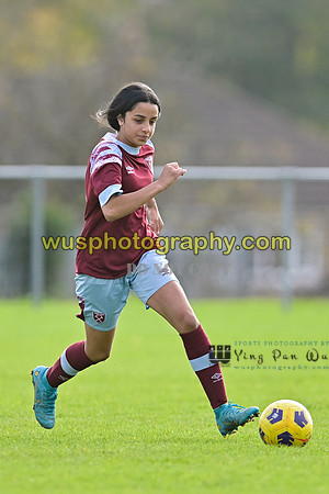 20221119-105327 Tottenham Hotspur Women FC Academy U15 v West Ham United Academy Girls U15