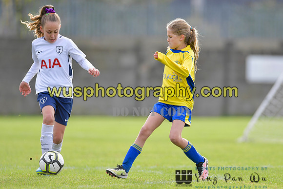 20171028-111853 Tottenham Hotspur Girls U11 v St Albans City Youth Girls U11 South