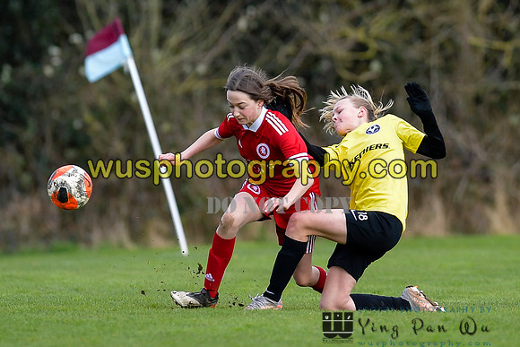 20220312-120636B Watford Ladies FC U14 Warriors v Welling United Girls U14