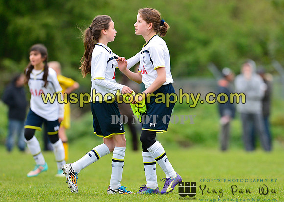 20150426-104505-2 Tottenham Hotspurs Girls U11 v Sutton United Girls U11