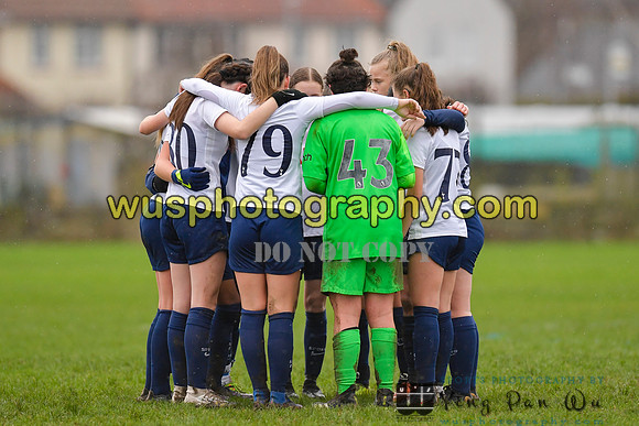 20220108-100107 Tottenham Hotspur Women FC JTP U15 v West Ham United Performance Girls U16