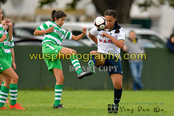 20161002-105401 Tottenham Hotspur Girls U14 v Writtle Minors FC Girls U14