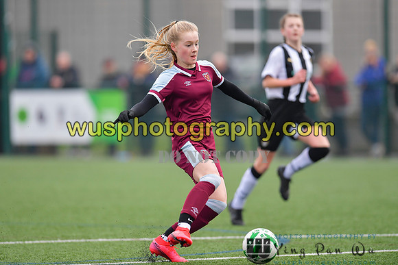20220115-131726 West Ham United Academy Girls U14 v Notts County FC Girls U14
