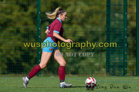 20210911-145647 West Ham United Girls U16 v Welling United Girls U16