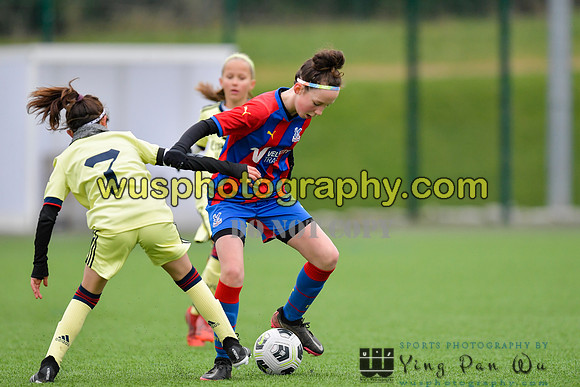 20220122-150259A Crystal Palace FC Girls U12 v Arsenal FC Girls U12