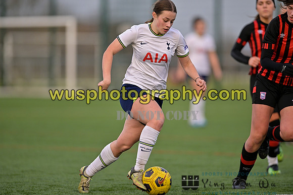 20230201-154350B Tottenham Hotspur Women FC WSL Academy U21 v Ipswich Town Women FC U21