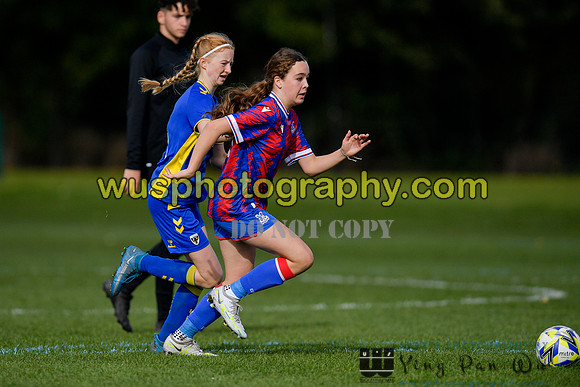20221015-114357 AFC Wimbledon Girls U14 v Crystal Palace FC Girls U14