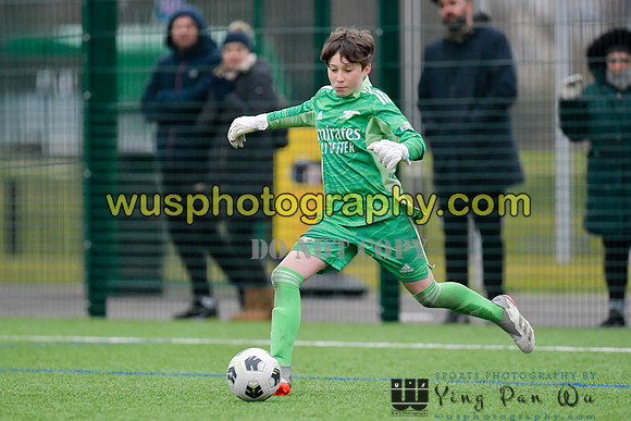 20220122-152133 Crystal Palace FC Girls U12 v Arsenal FC Girls U12