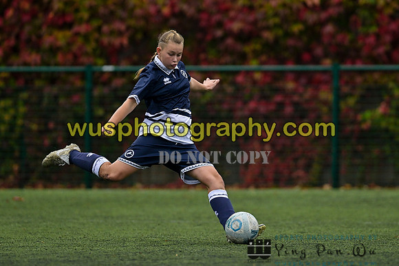 20241026-110455A Millwall Lionesses U16 v Welling United Academy Girls U16