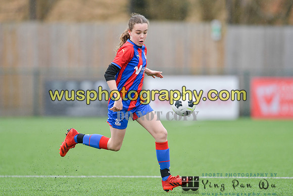 20220313-124217C Crystal Palace FC Girls U12 v Kew Park Rangers Girls U12 Reds