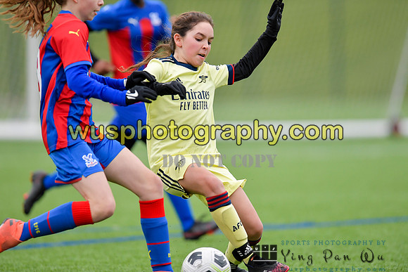 20220122-150657 Crystal Palace FC Girls U12 v Arsenal FC Girls U12