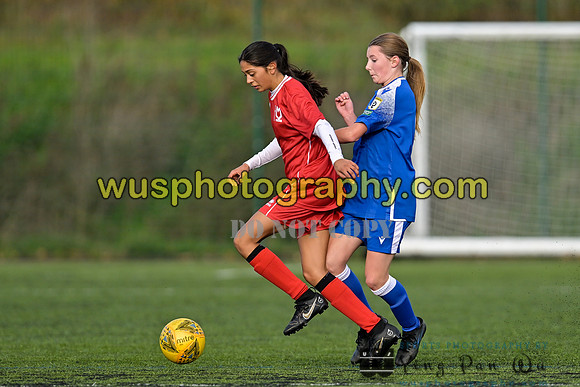 20221126-122021 Grays Athletic FC Girls U14 v MK Dons FC Girls U14