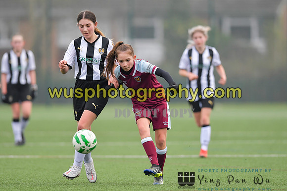 20220115-132041 West Ham United Academy Girls U14 v Notts County FC Girls U14
